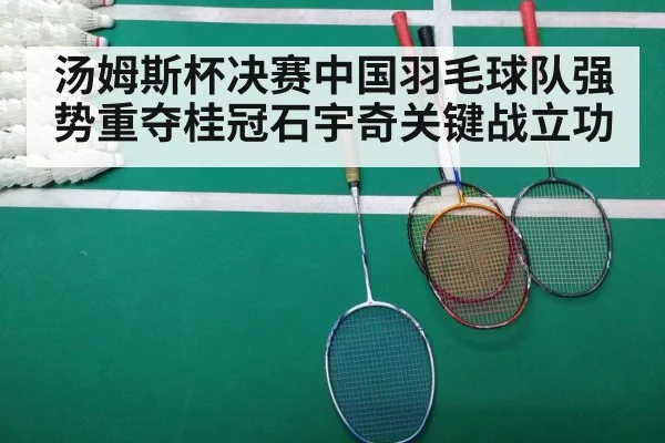 汤姆斯杯决赛中国羽毛球队强势重夺桂冠石宇奇关键战立功